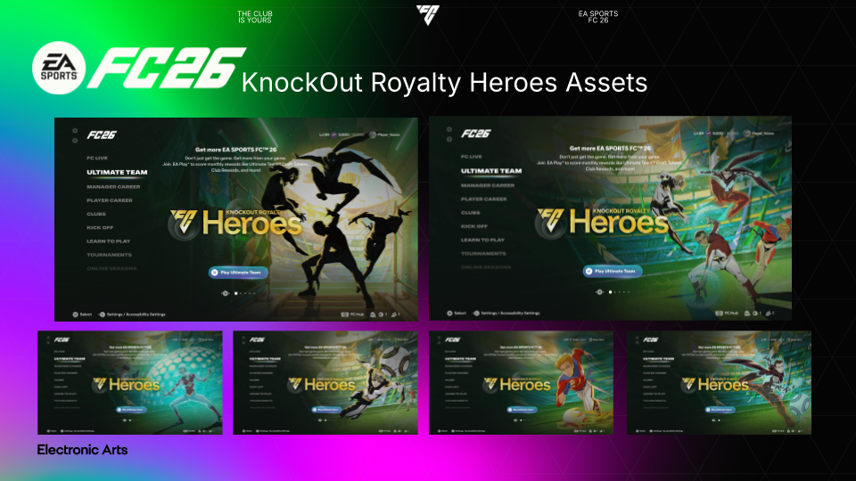 FC26 KnockOut Royalty Heroes