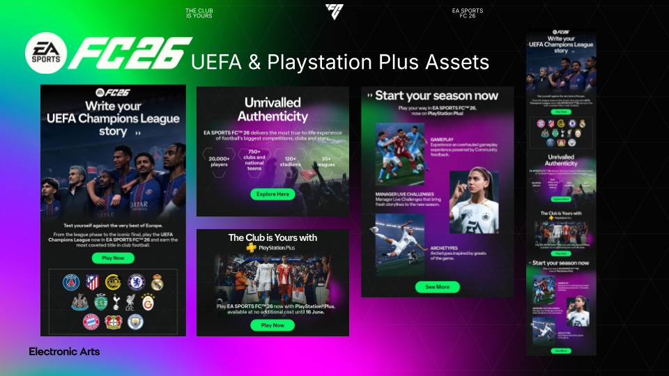 FC26 UEFA & PlayStation Plus
